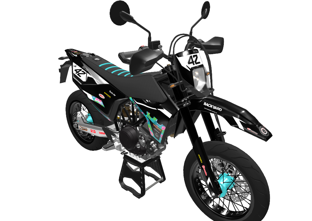 bike-front-graphics-kit-vibes----fits-to-husqvarna---701-supermoto----2015-2026